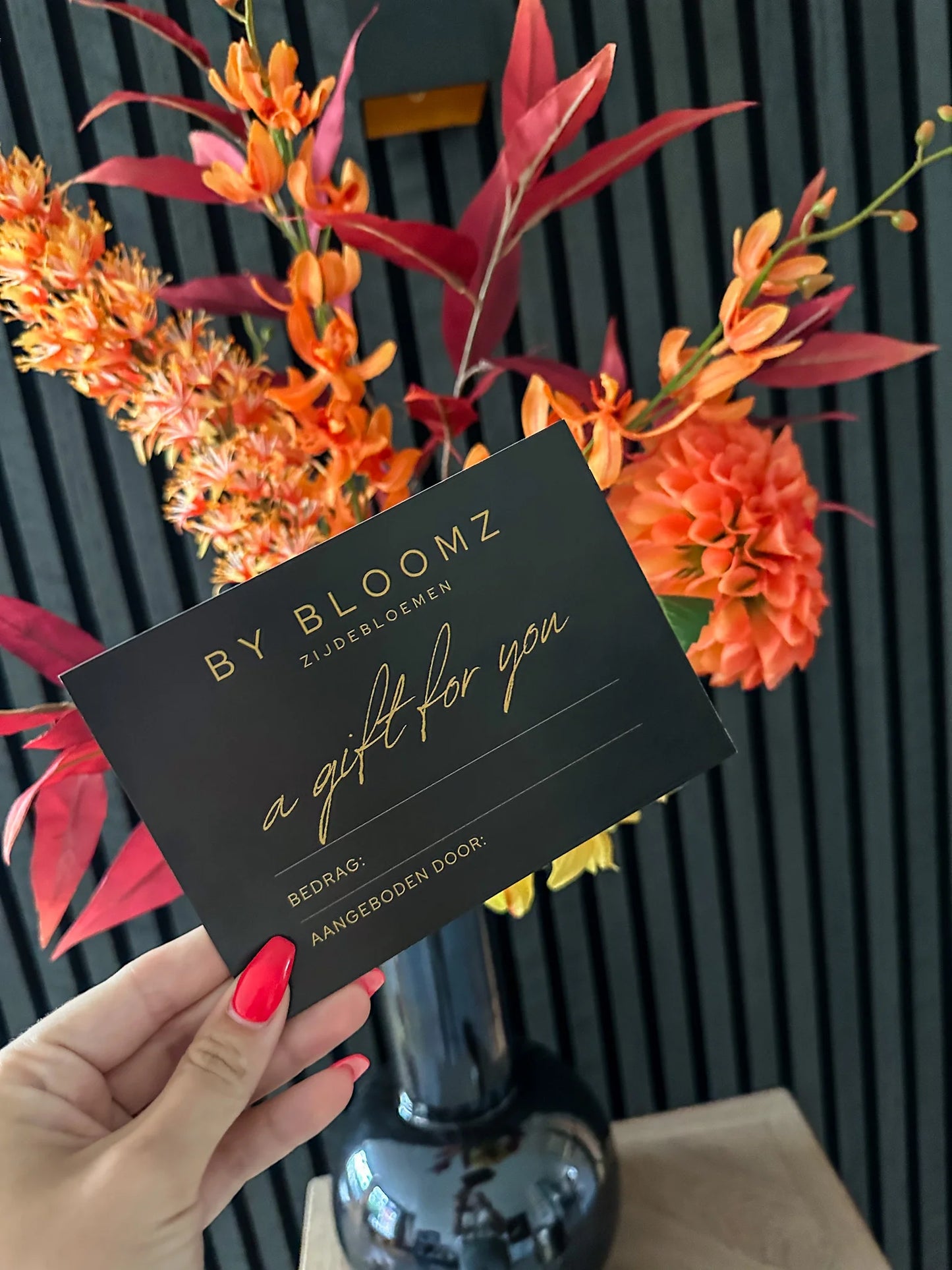 Cadeaubon, kado, cadeau, tegoedbon, by bloomz, bloemencadeau, kado onder de €50