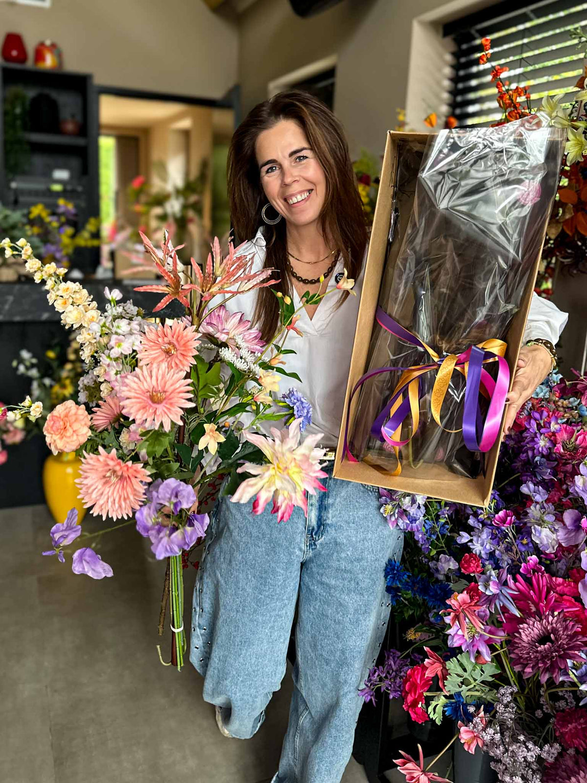 By Bloomz zijden bloemen adventkalender
