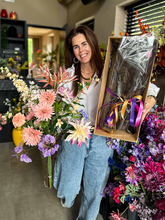 By Bloomz zijden bloemen adventkalender