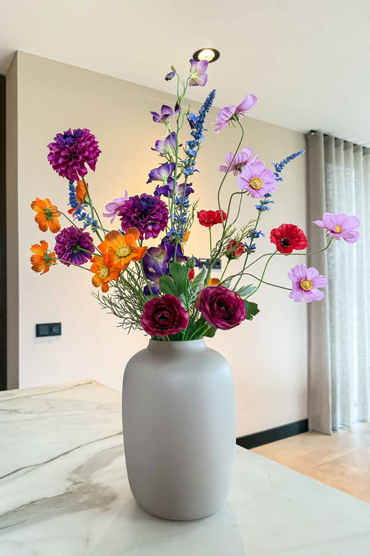 Creatieve bloemenworkshop boeket stylen