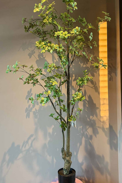 Zijden plant voor interieur kunstplant