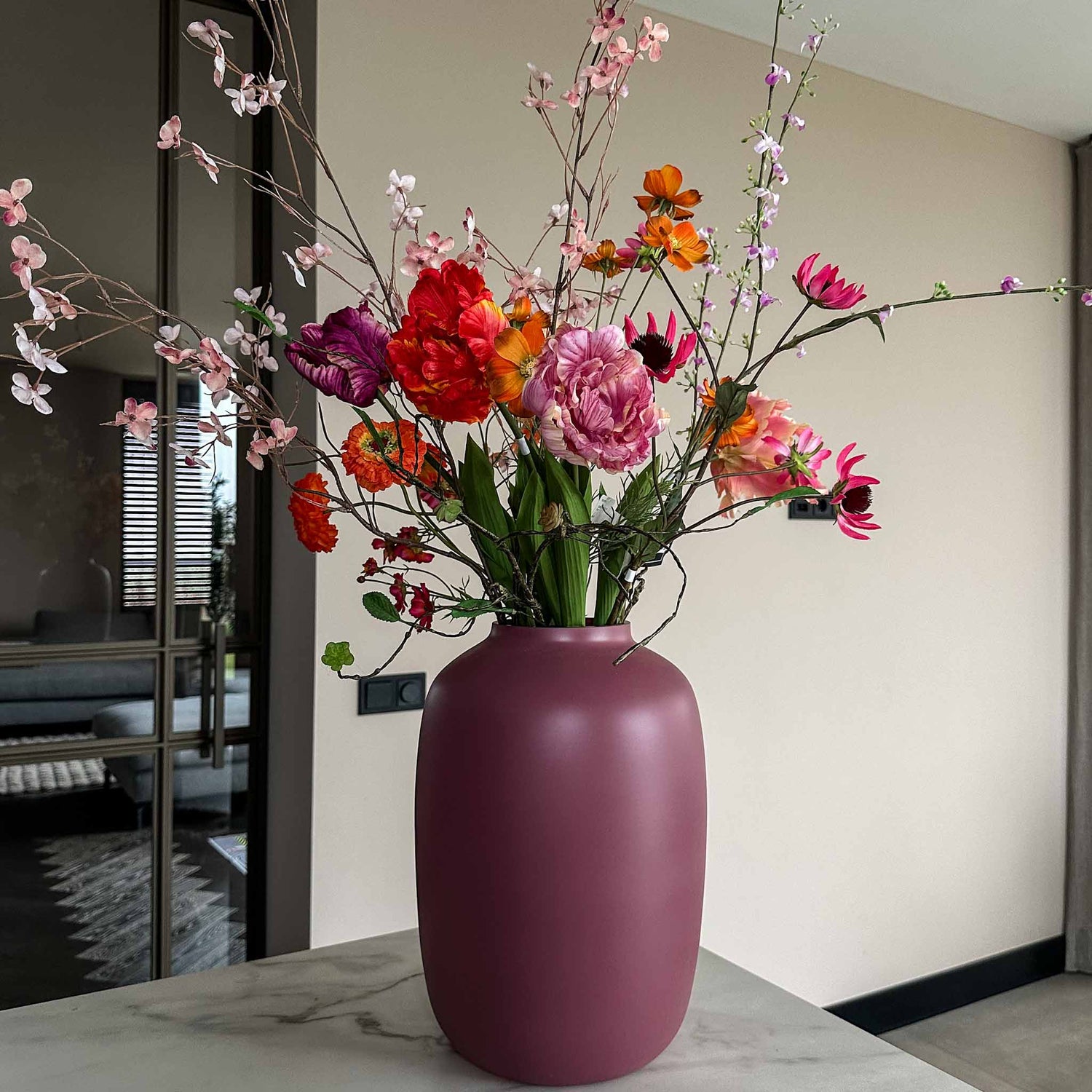 Creatieve bloemenworkshop boeket stylen